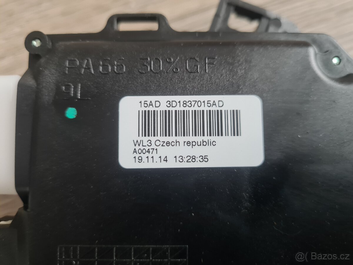 NOVÝ Zámek dveří řidiče Octavia, Fabia - ORIGINÁL - 3