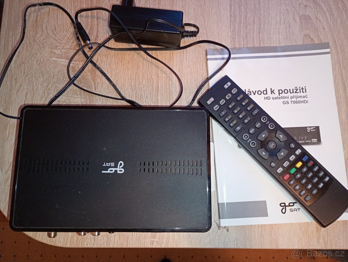 Prodám set top box Skylink GS7060Hdi+satelit Mascom - 3