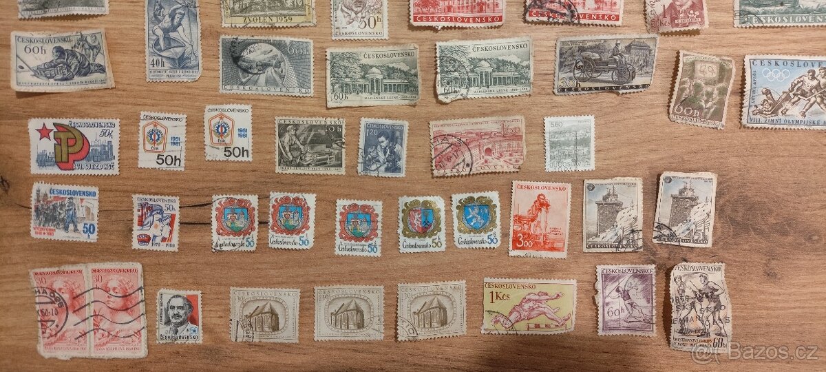 Československé známky - 3