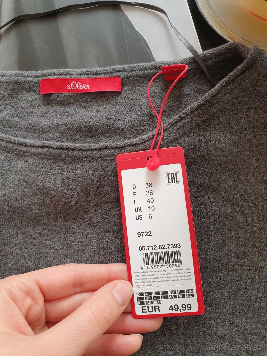 Svetrové šaty s.Oliver vel S - 3