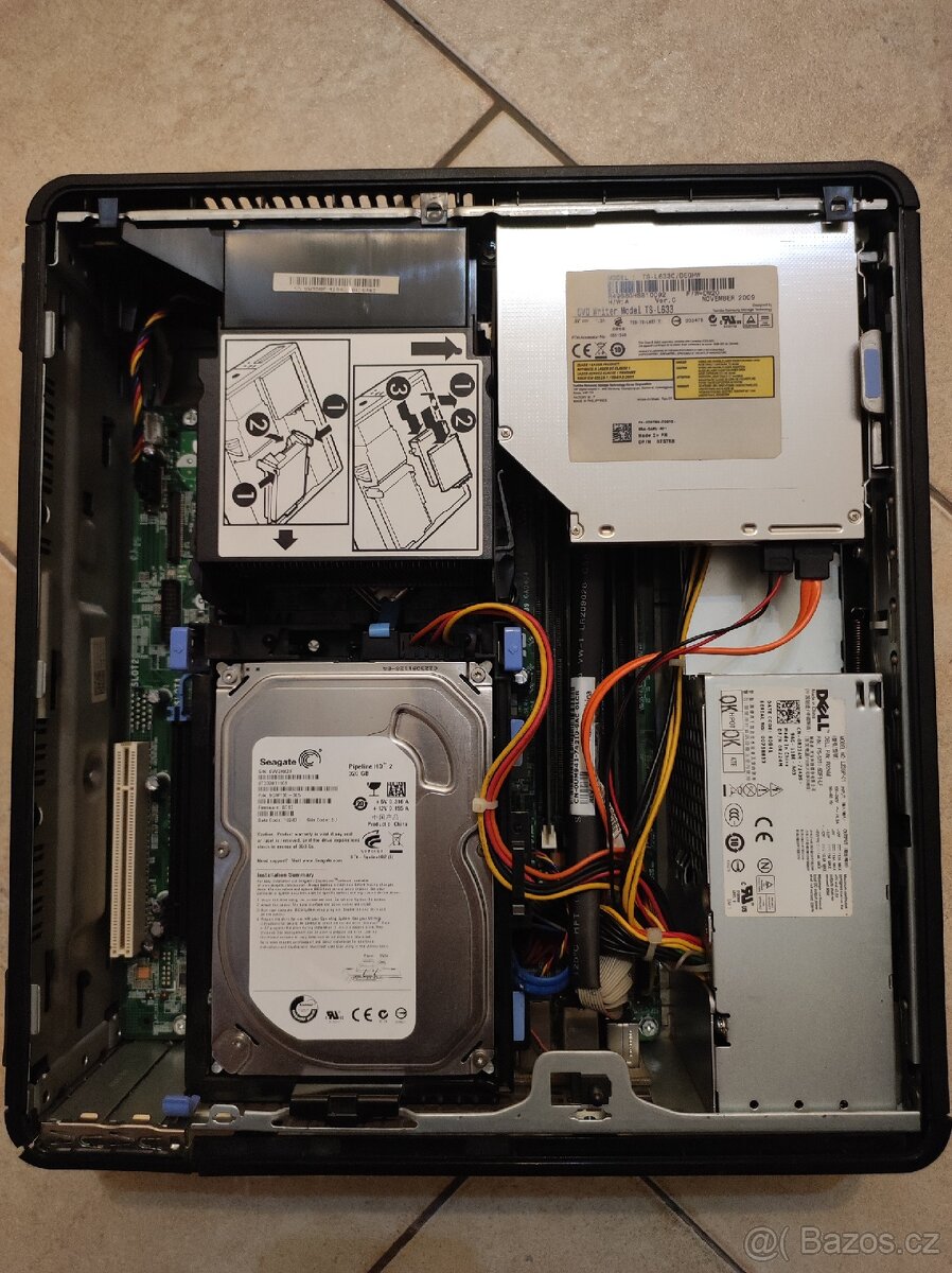 PC DELL OPTIPLEX 760, iCore2Duo, 4GB, 320GB, DVD+/-RW - 3