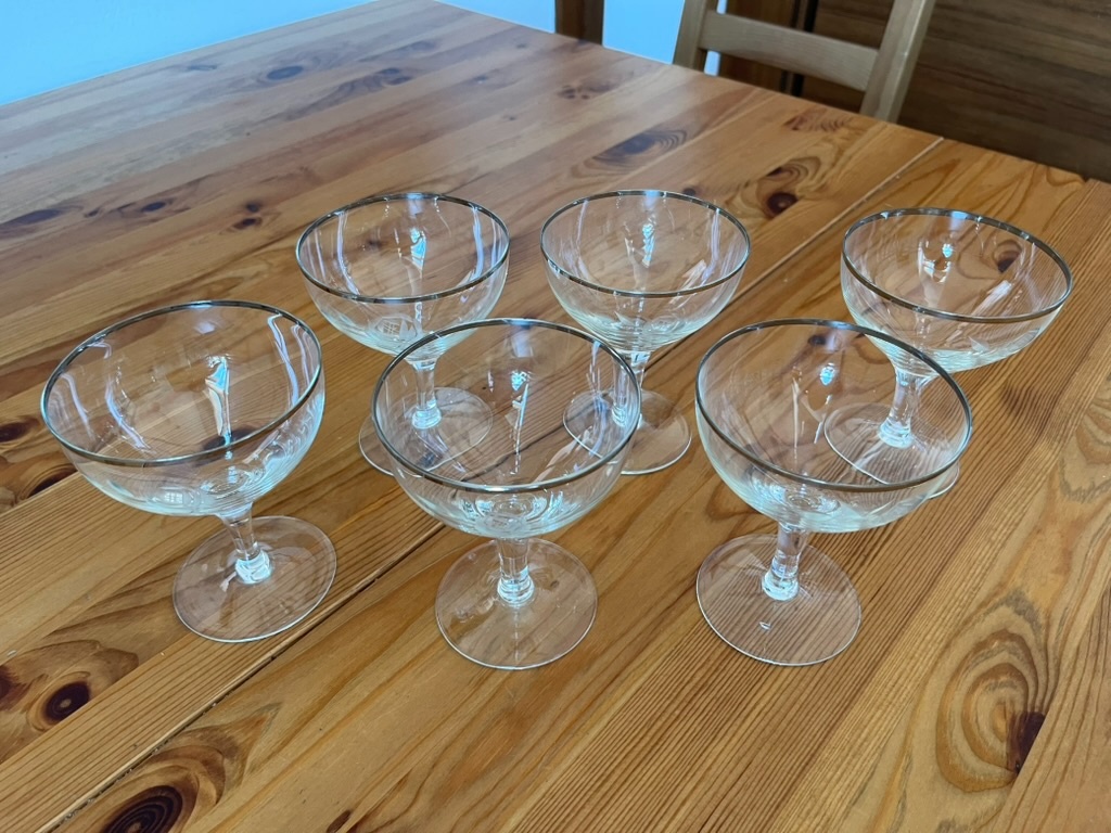 Sklenice na champagne miska - 3