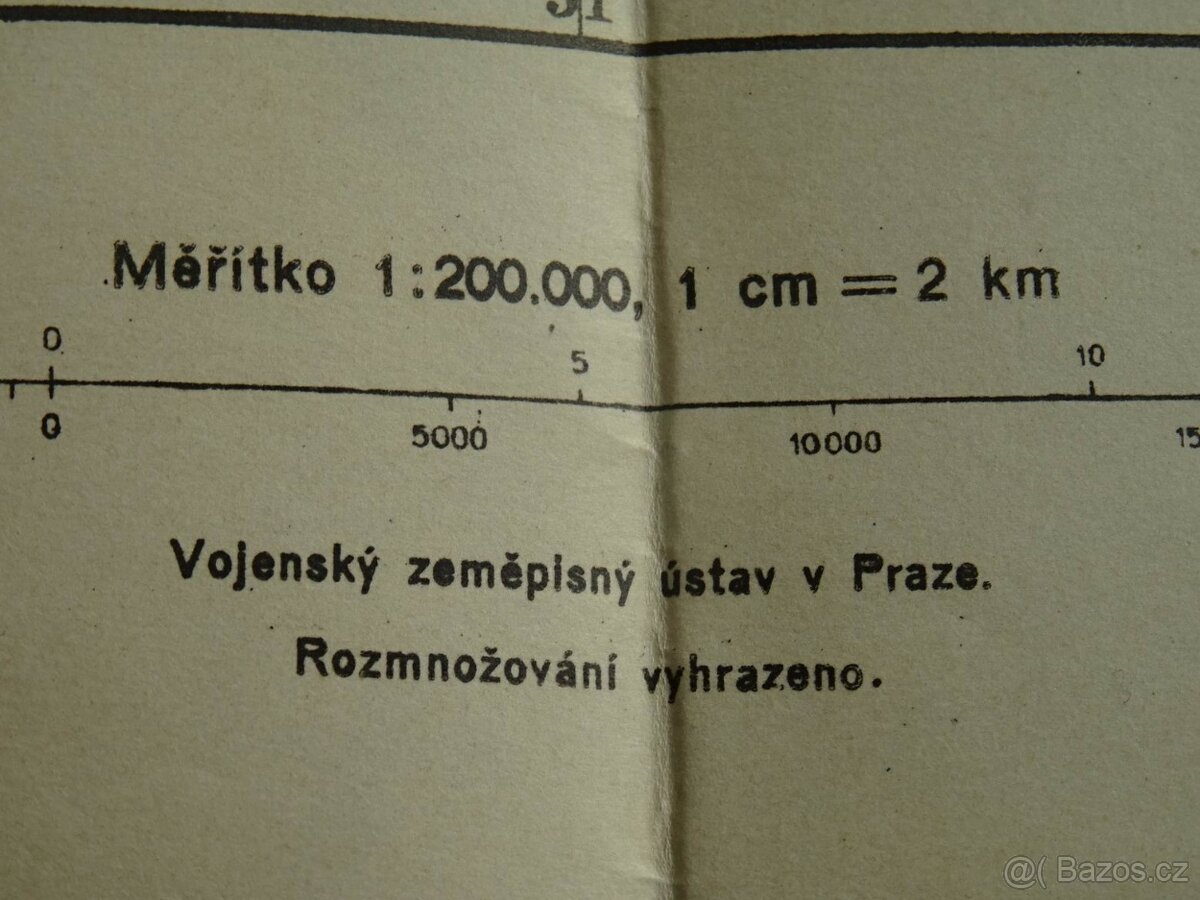 Staré vojenské mapy . - 3
