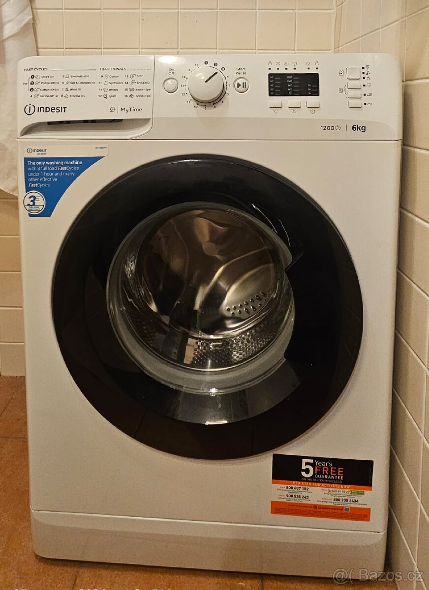 Indesit MTWSA 61252 Top stav - 3