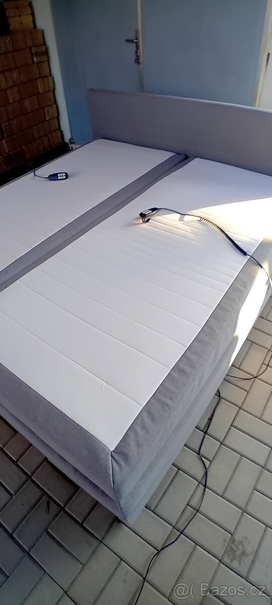 Manželská polohovací postel(elektrická) - 3