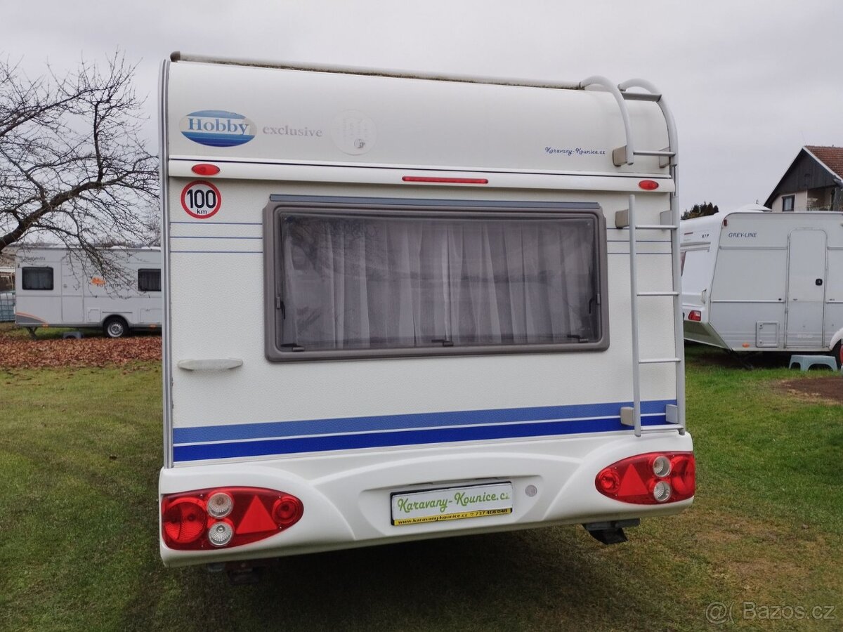 HOBBY 540UFe č.242. Pro 4. Fr. postel. Sprcha. Rok 2006 - 3