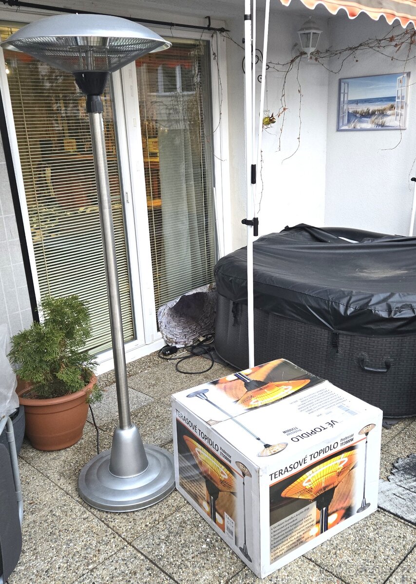 Zahradní el. ohřívač - 3