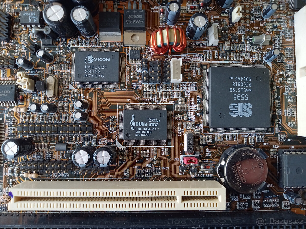 RETRO základní deska, Intel Celeron 400MHz. - 3