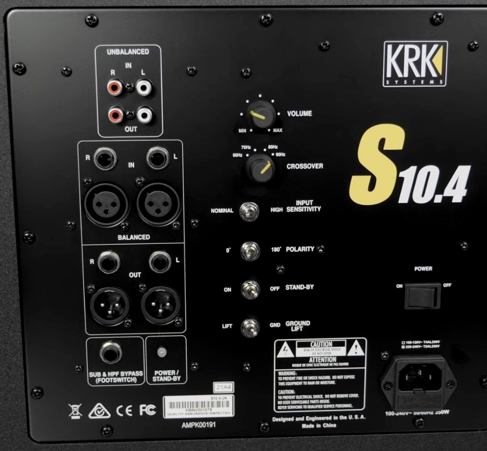 KRK Rokkit S10.4 Subwoofer - 3