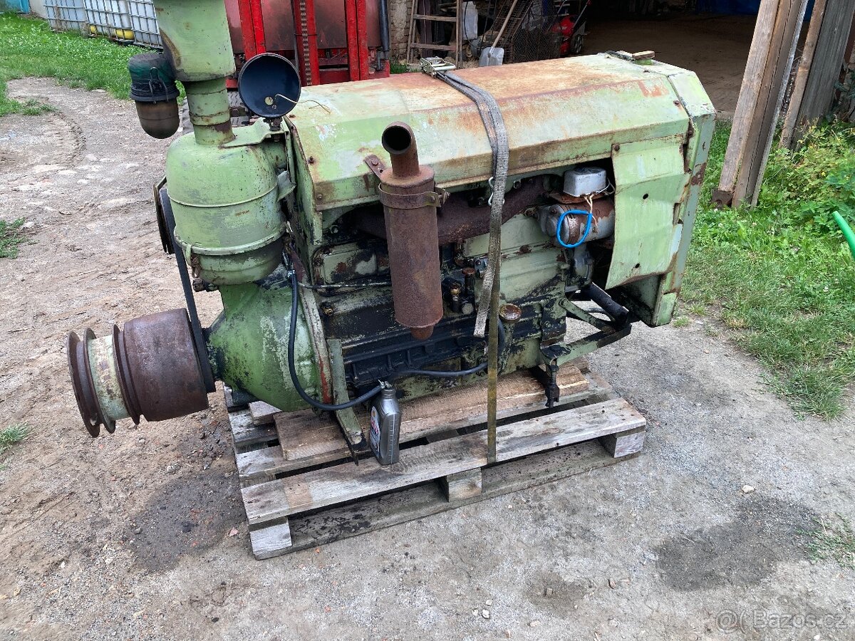 Motor Perkins 6.354 – funkční, startuje, z Claas Matador Gig - 3