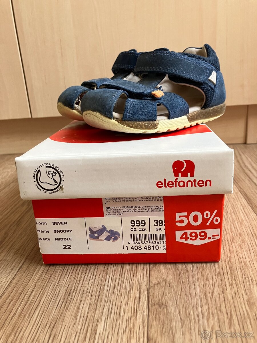 Sandály elefanten vel. 22 - 3