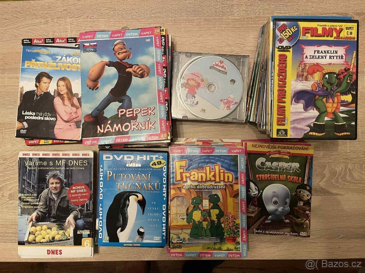 DVD Přehrávač a pohádky, filmy - 3