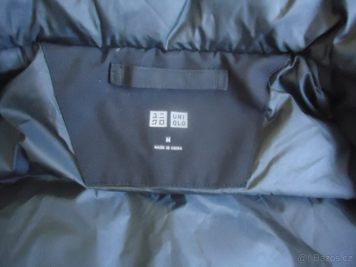 Péřová, ultra teplá bunda UniQlo, vel. M, nová 200euro - 3