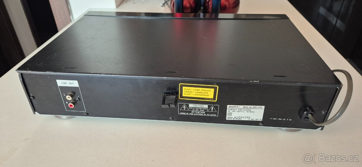 CD přehrávač SONY cdp 195 - včetně DO - 3