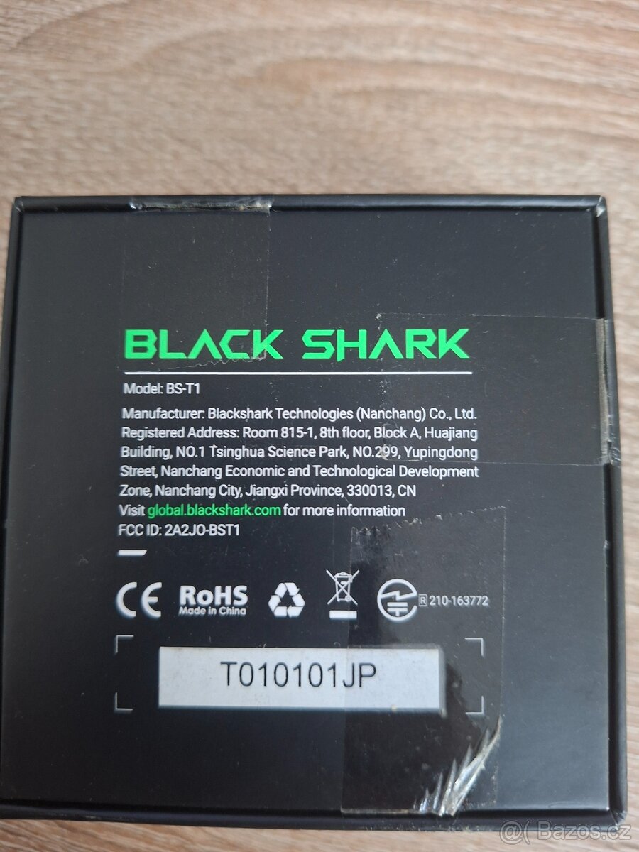 Bezdrátová sluchátka Black shark BS-T1 (nepoužité) - 3
