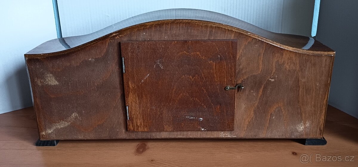 Staré krbové hodiny - funkční - 3