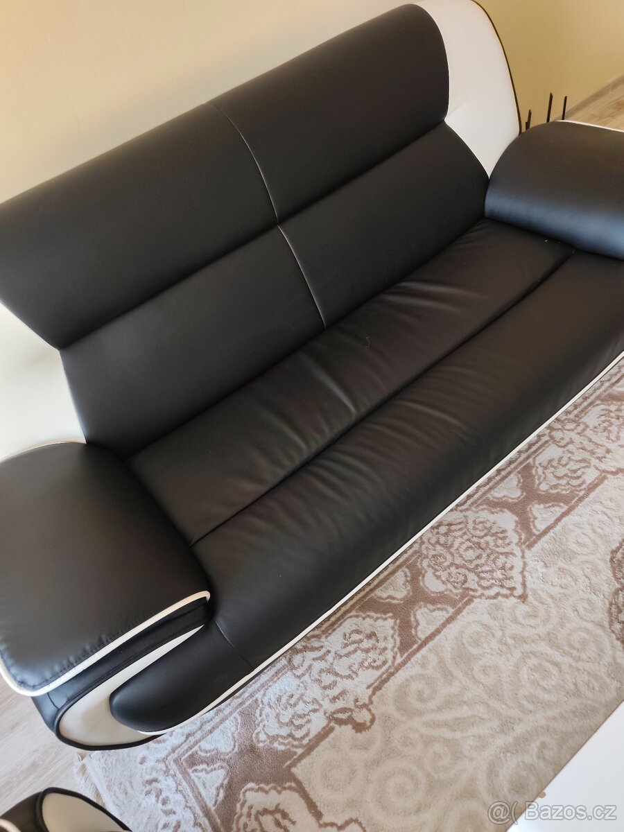 Sedací souprava 3-2-1 + konferenční stůl - 3