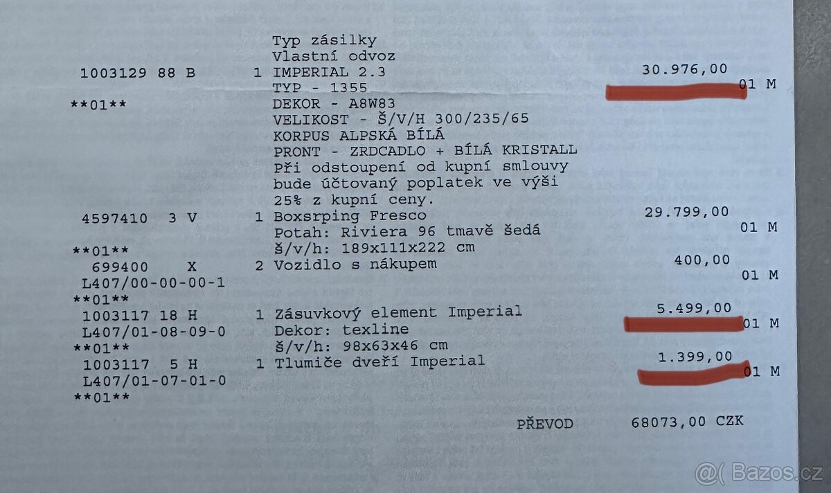 Šatní skříň - 3 metry - 3