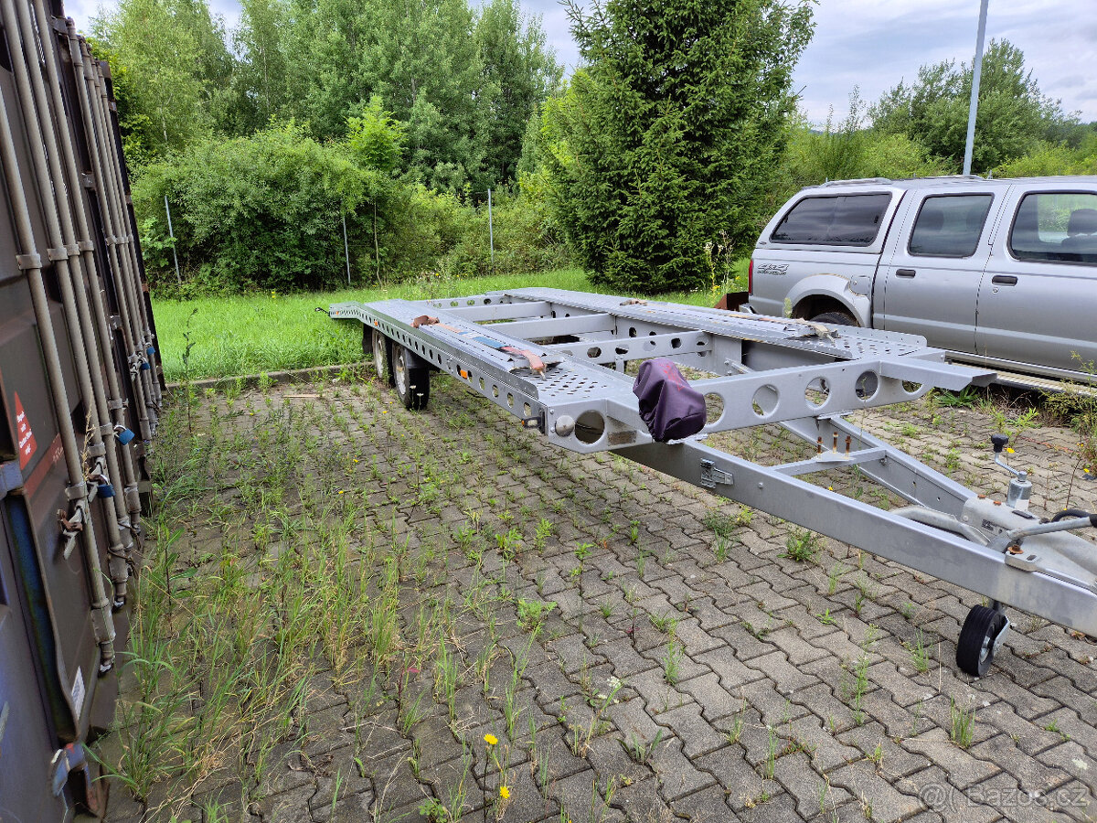 Prodám přívěs, vlek, trajler, přepravník na dvě auta - 3