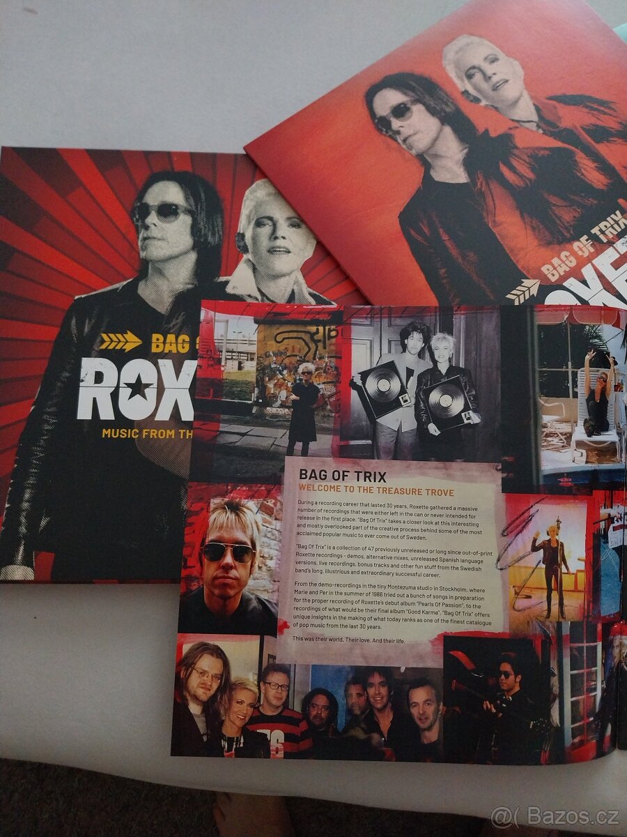 Prodám box 4 lp Roxette - 3