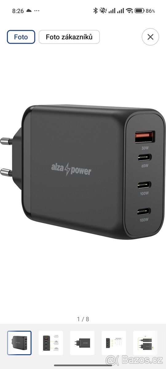 Nabíječka 100W AlzaPower - 3