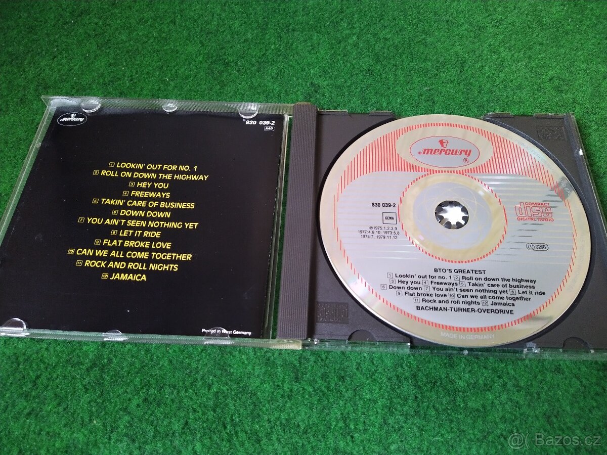 CD BTO's Greatest ( Bachman - Turner Overdrive) - 3