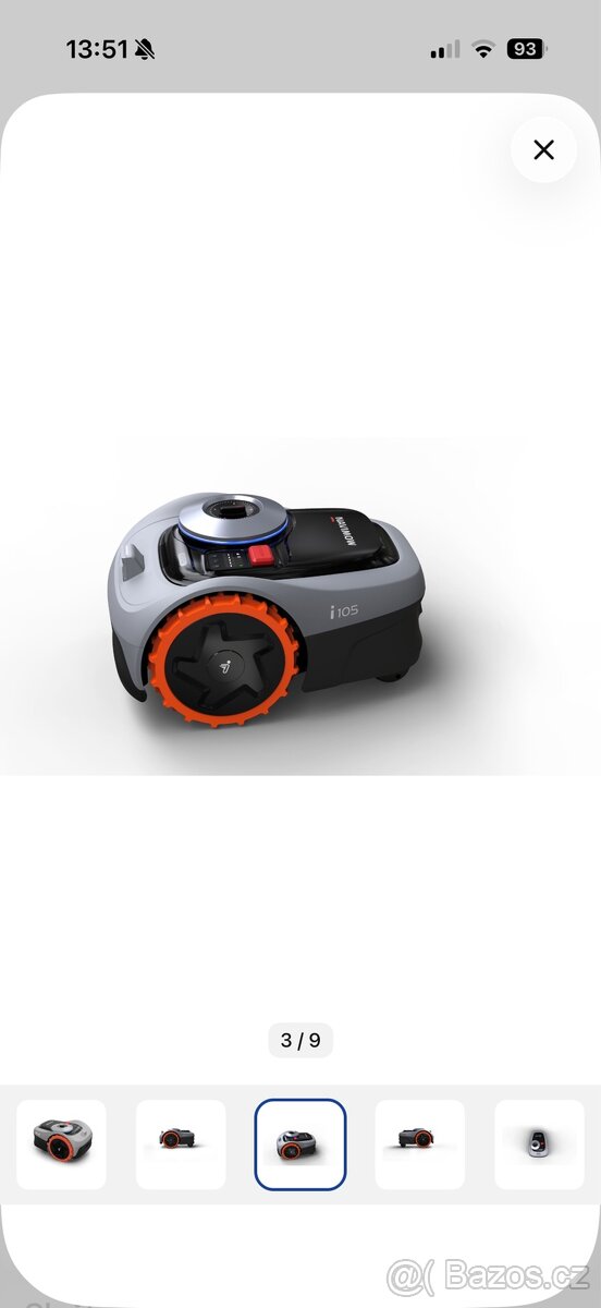 Prodám robotickou sekačku SEGWAY Navimow i105e - 3