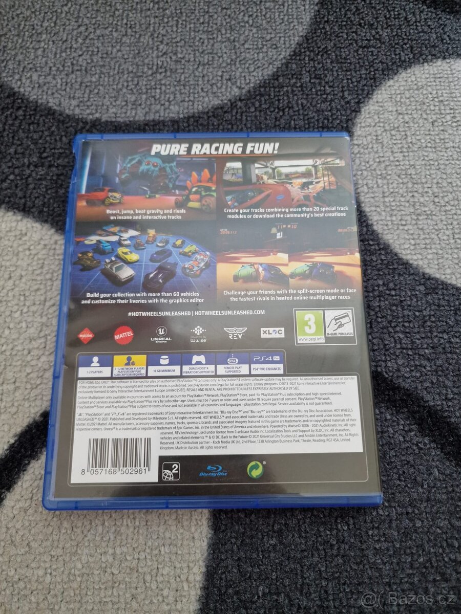 Hot Wheals unleashed Videohra na PS4 - 3