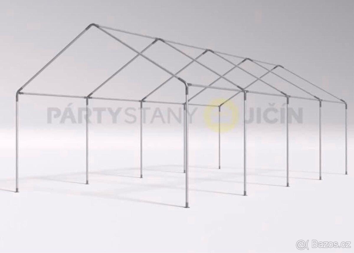 Párty stan 4x8 m - PVC Standard Ohnivzdorný - 3
