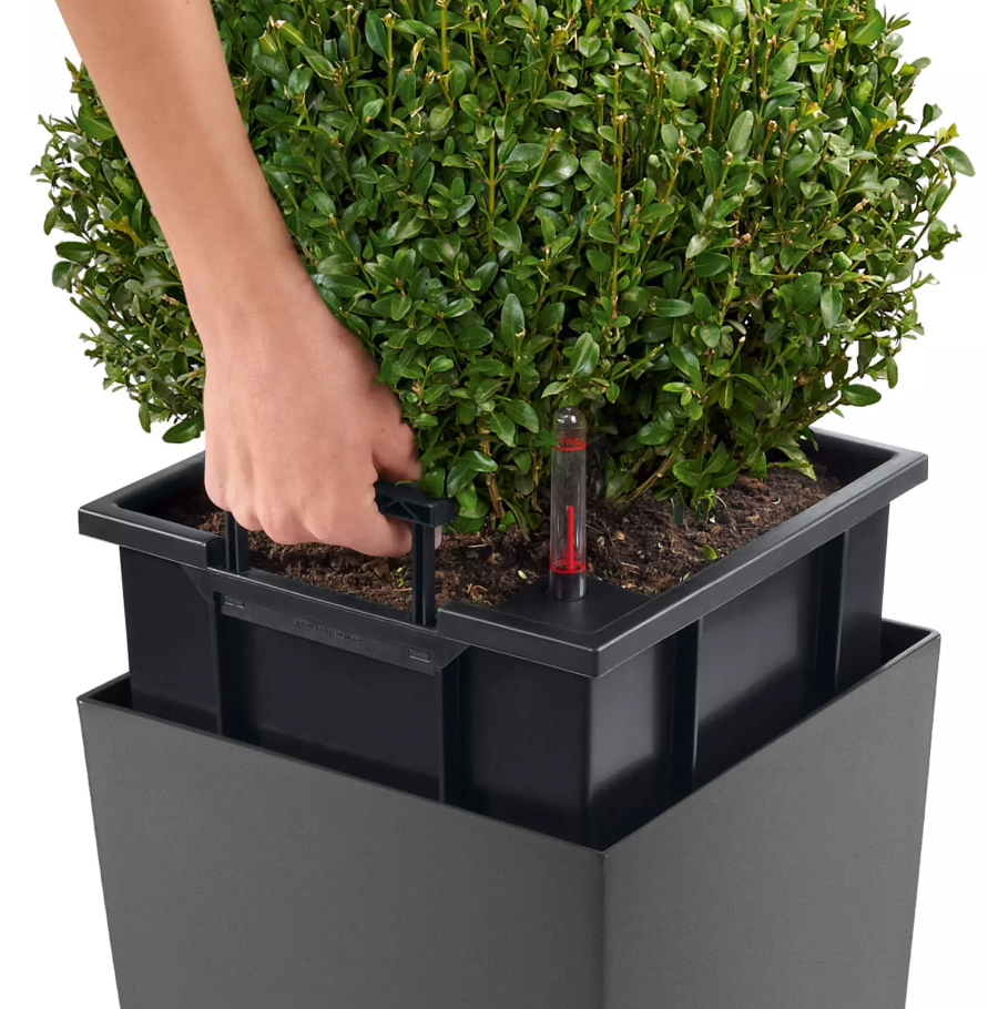 Lechuza Cubico Alto 40 Samozavlažovací květináč - 3