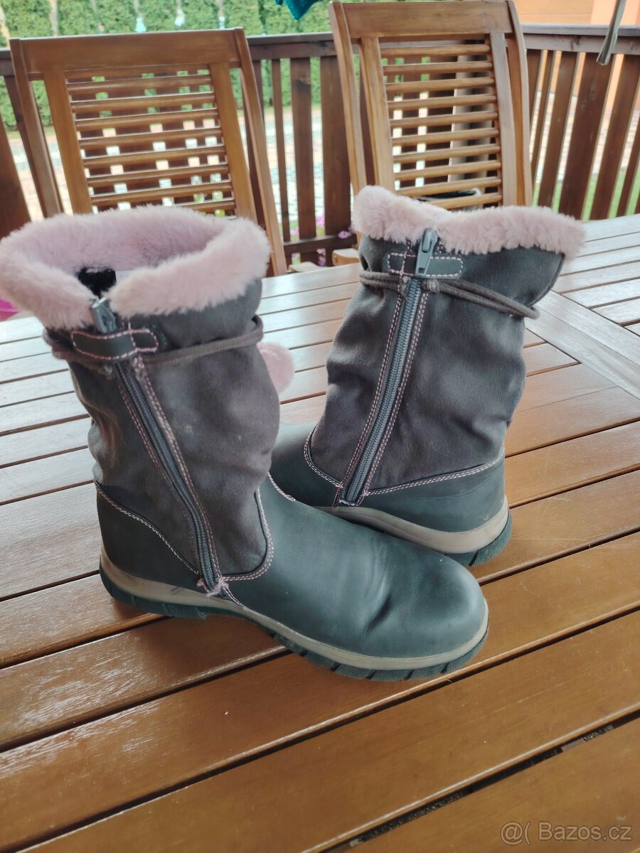 Dívčí zimní boty.Vek-36. - 3