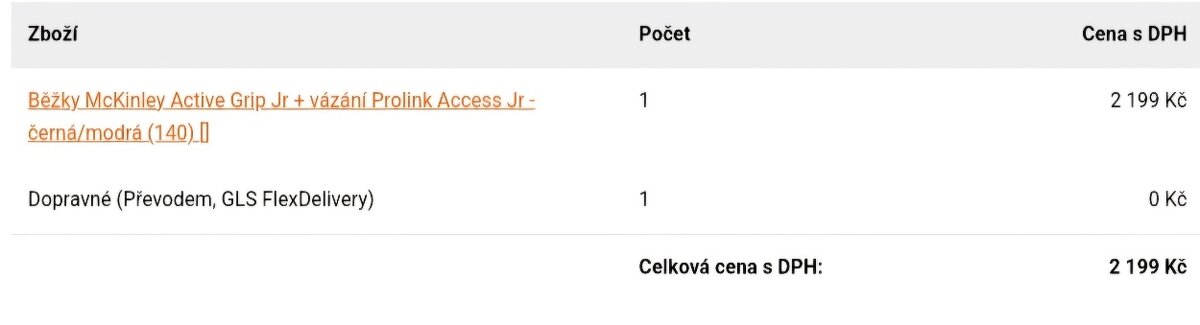 Dětské běžky 140 cm nové - 3