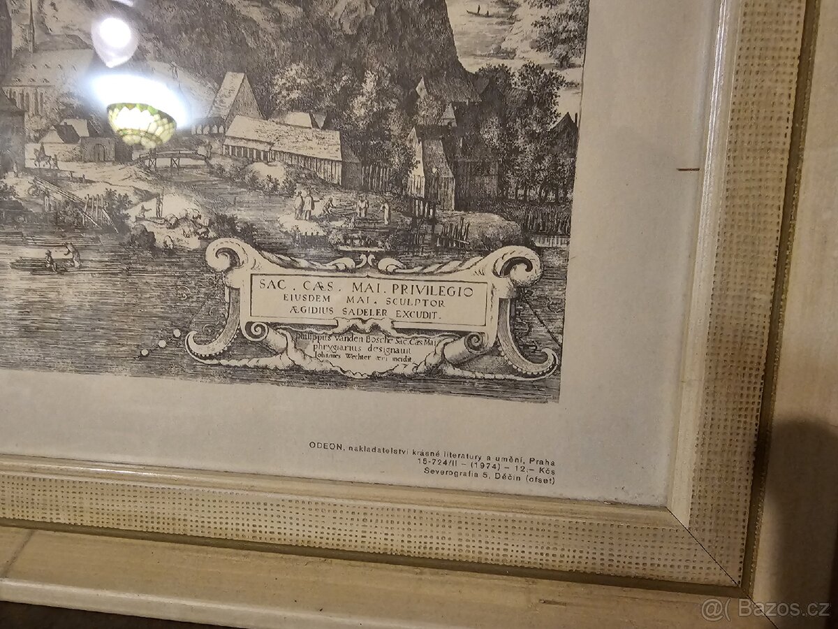 Velké obrazy - prospekty Prahy - 3