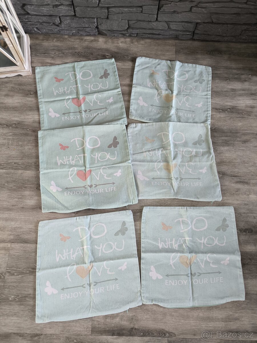 Povlaky na polštářky - 3