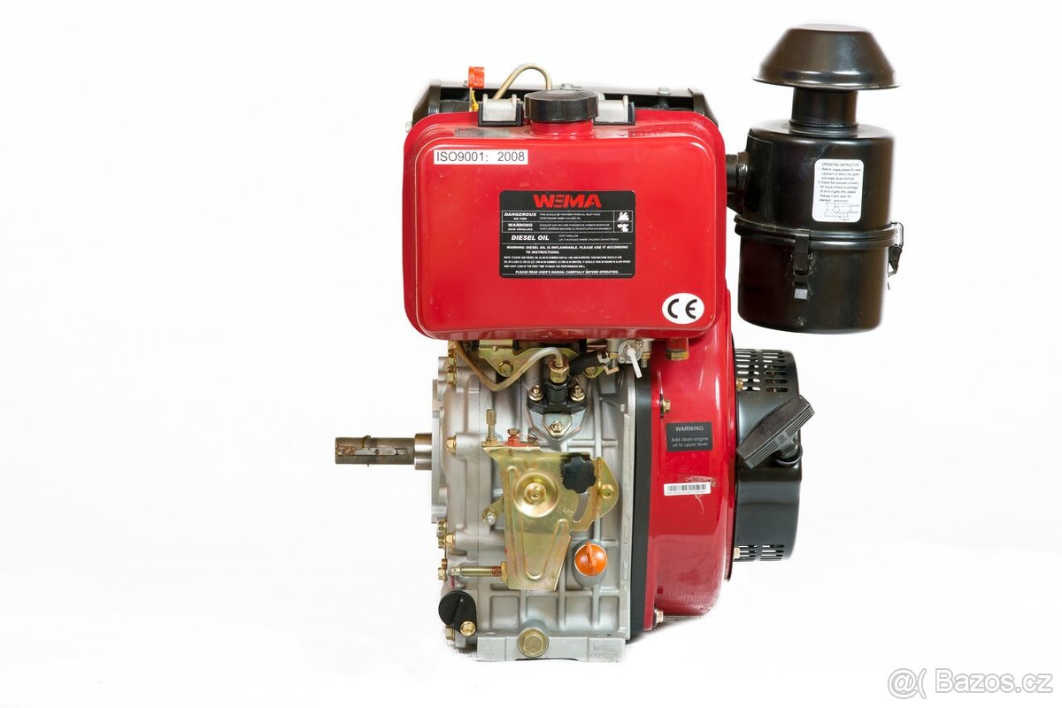 Dieselový motor Weima WM188FBE (klíňová hřídel) 12 HP - 3