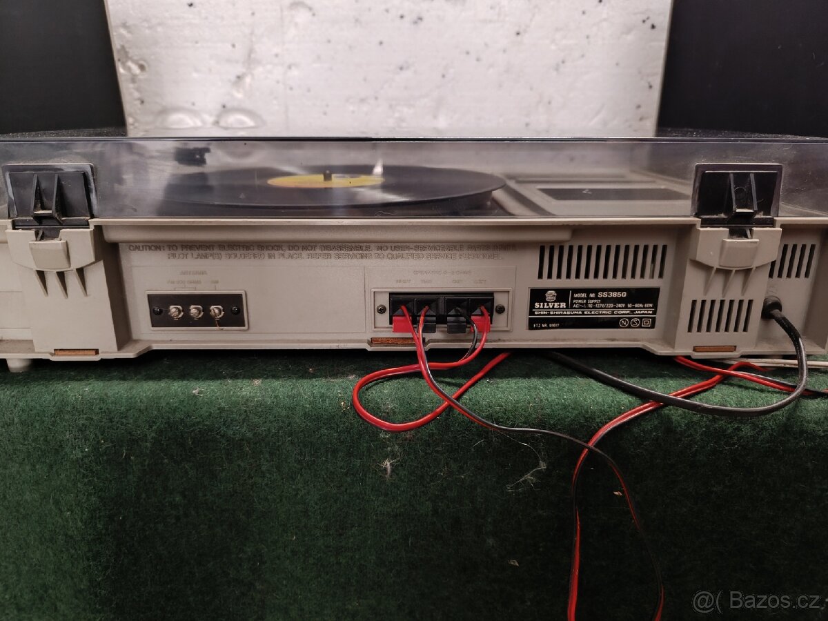 HiFi sestava Silver SS 3850 Japan s repro - 3