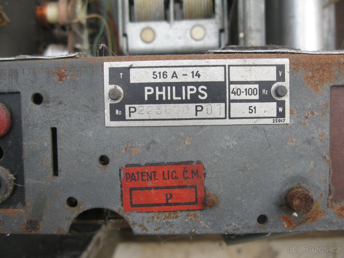 rádio PHILIPS 516A - 1940 900kč - 3