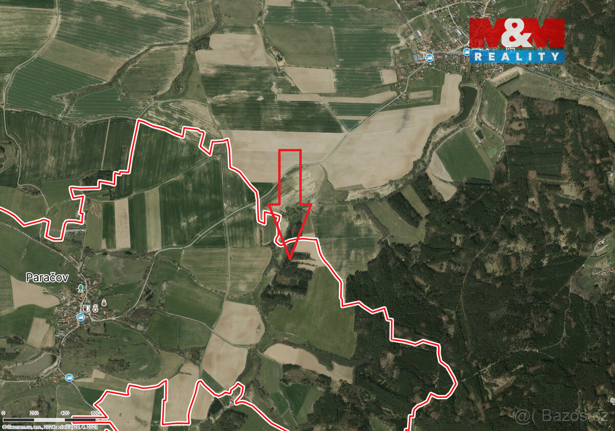 Prodej lesa, 11147 m², Paračov - 3