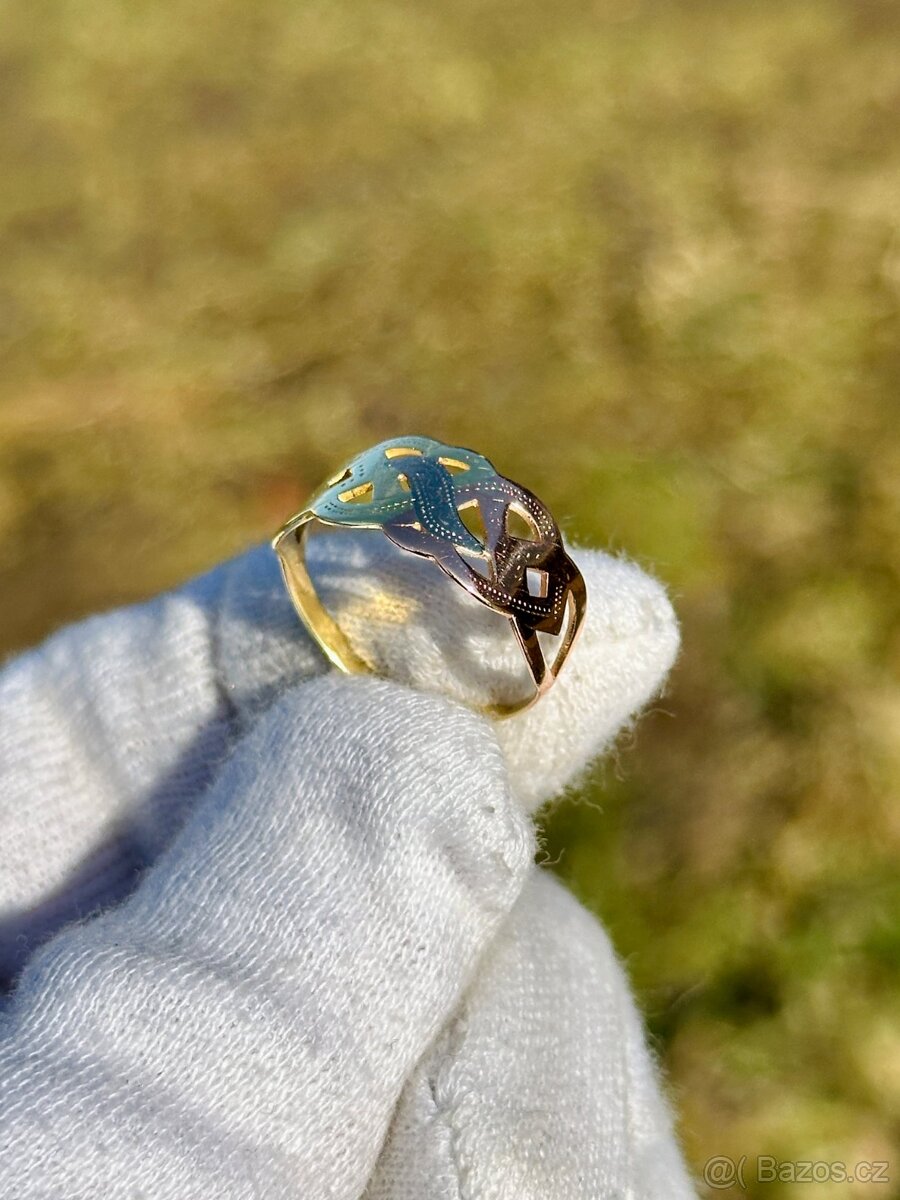 Zlatý prsten 2,12g - 3