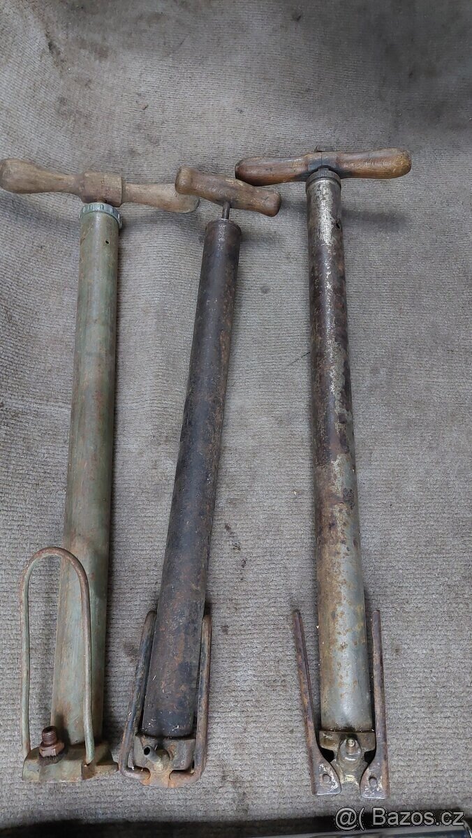 Pumpičky retro staré - 3