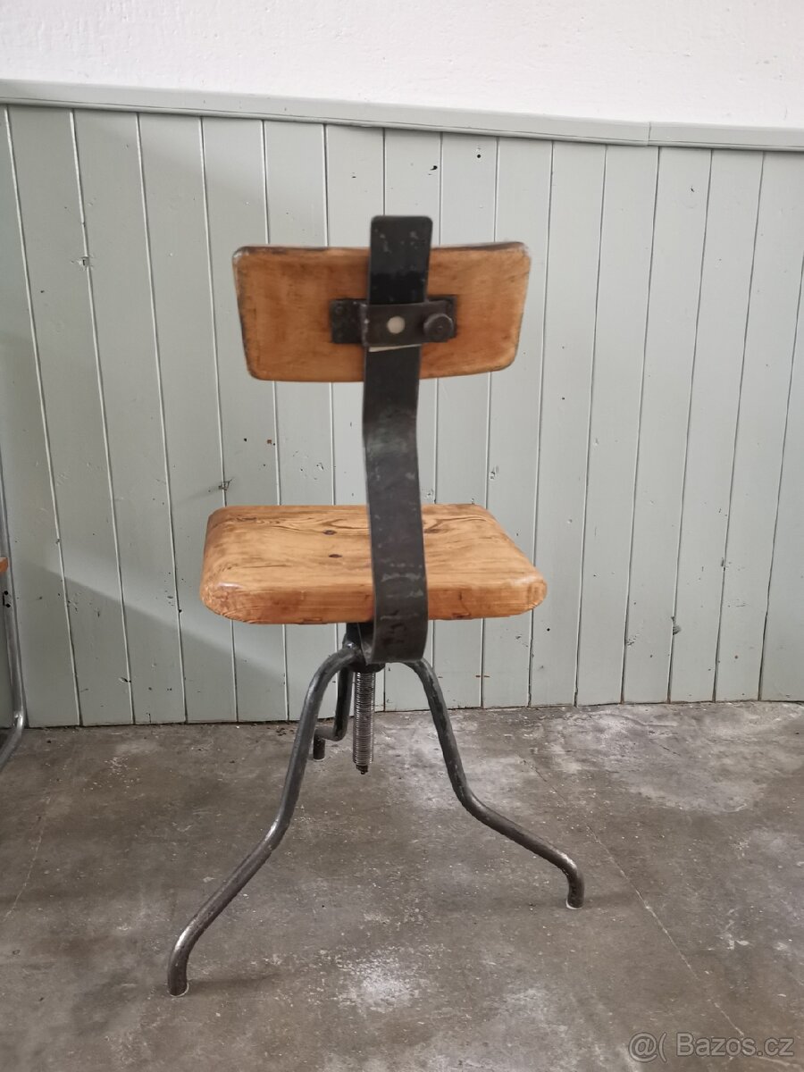 Židle industriální - 3