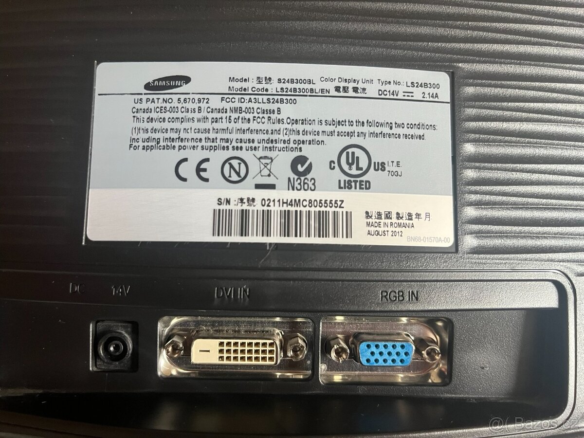 Samsung S24B300BL 24" - 3