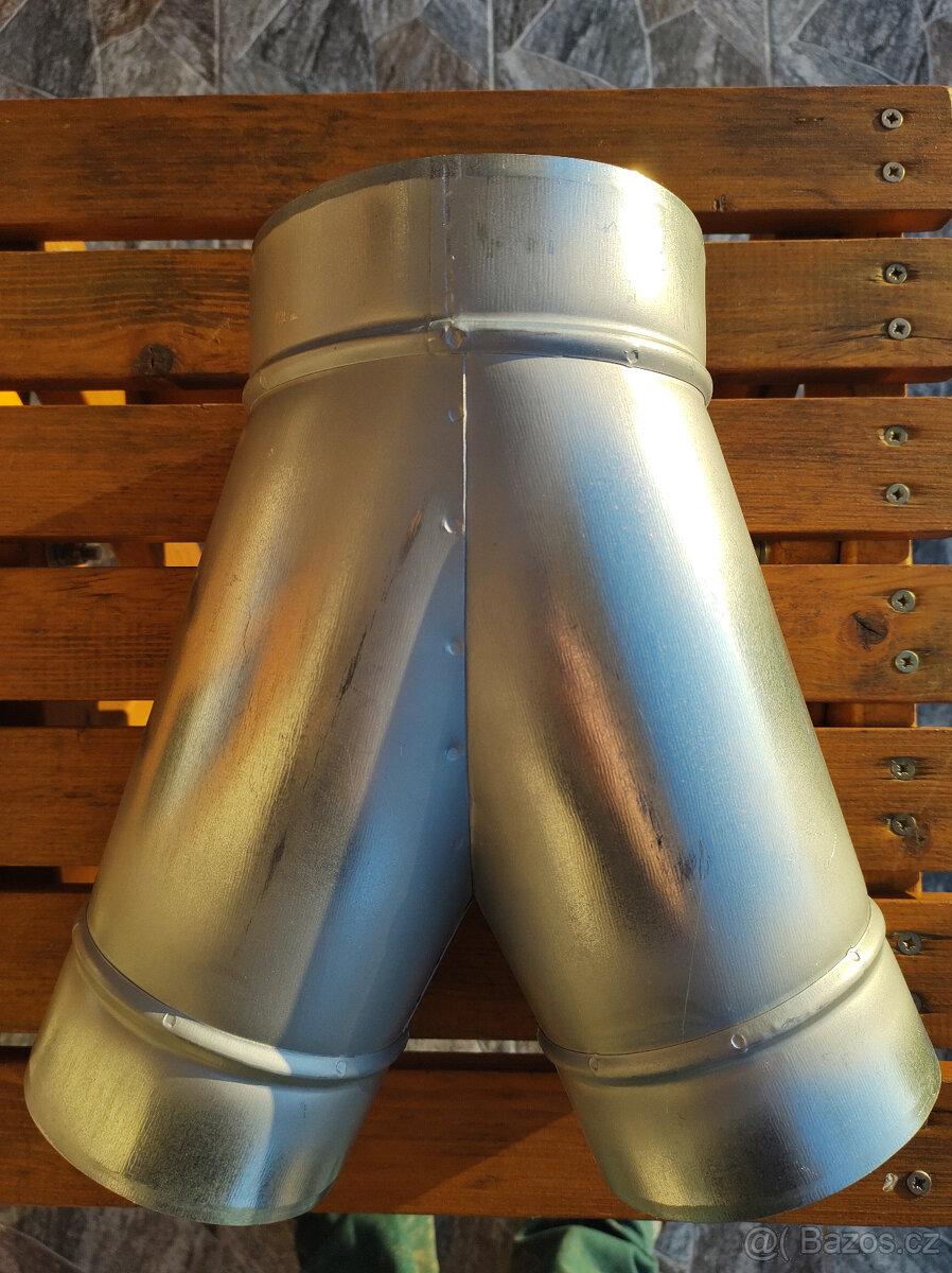 Pozink rozvody vzduchu pr.160 a125mm - 3