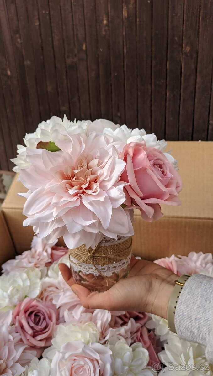 Svatební dekorace - přírodní styl - 3