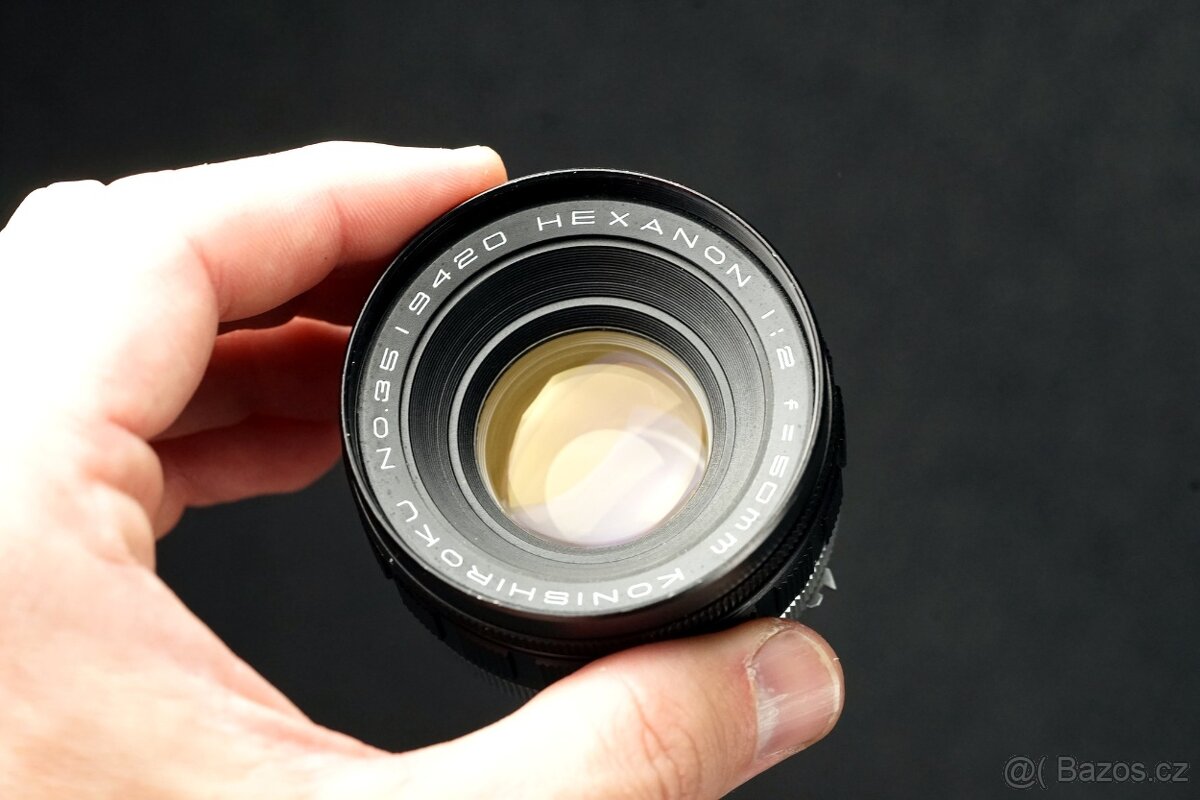 Konica Konishiroku Hexagon 50mm f2 - 3