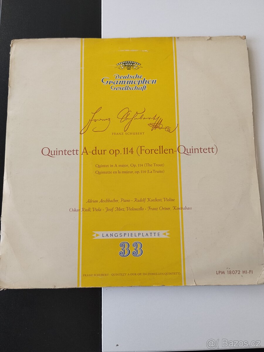 LP "vinyl " desky Mix Vážná hudba " BEETHOVEN " - 3