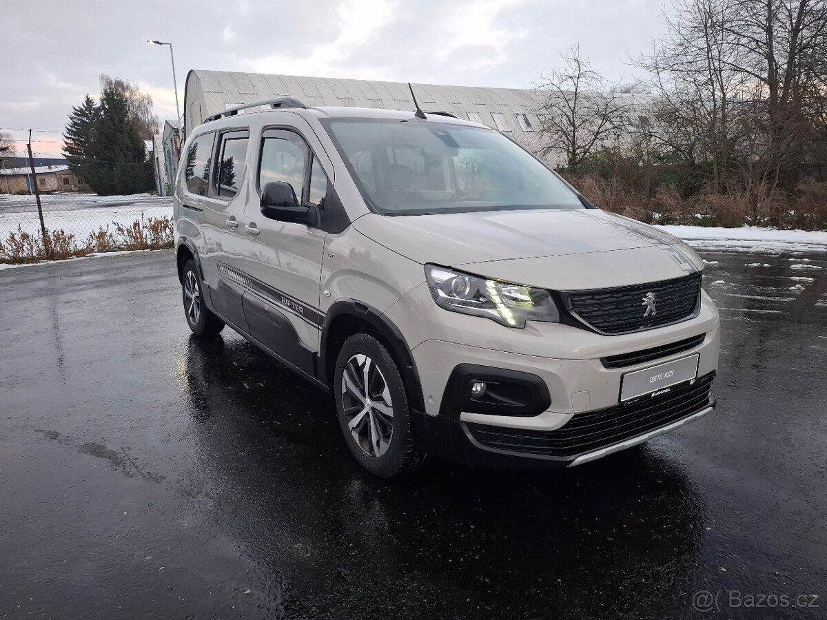 Peugeot Rifter GT 1.5HDi 96kW,7.místné,DPH,tažné - 3