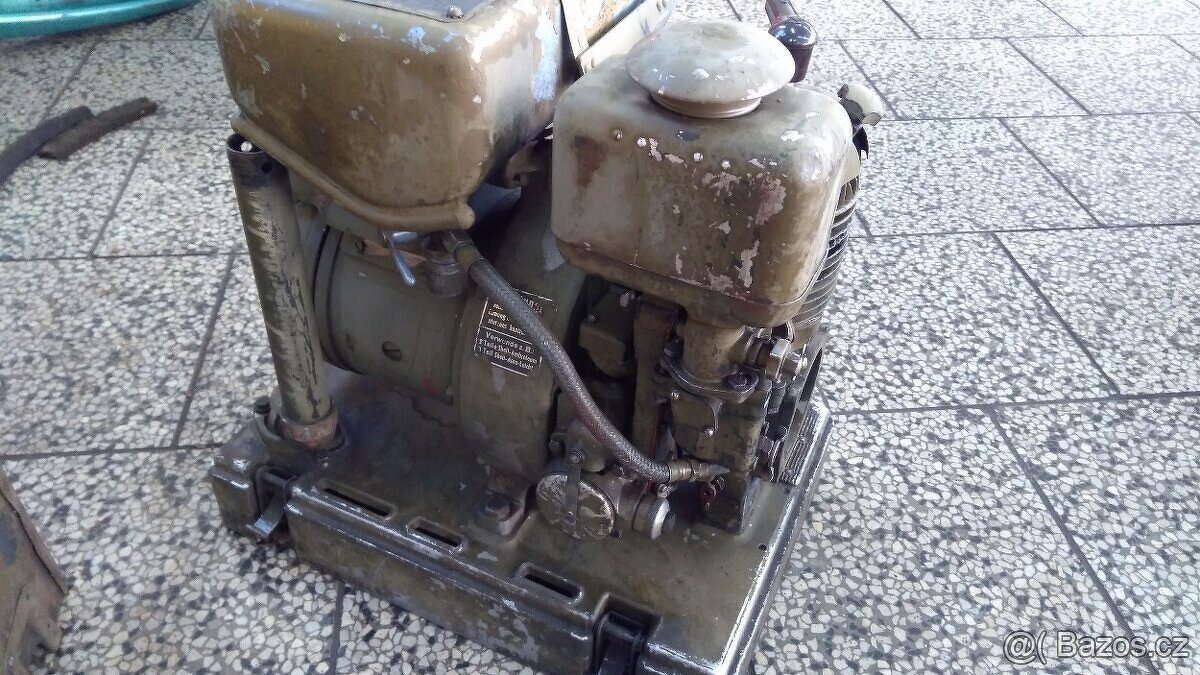 Německá vojenská elektrocentrála Auto Union - 3