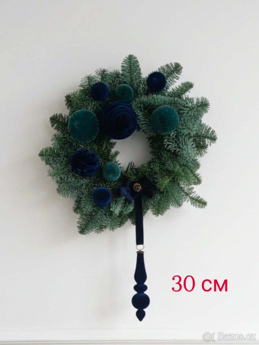 Vánoční dekorace s živého Nobilisu - 3