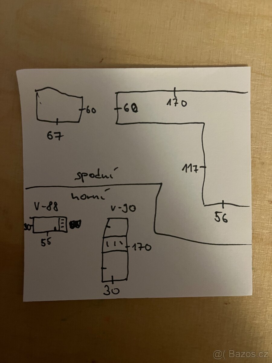 Prodám starší funkční kuchyni - 3